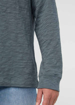 Load image into Gallery viewer, Midweight Slub Jersey Long Sleeve Henley