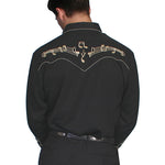 Load image into Gallery viewer, Gold Notes Embroidered Shirt
