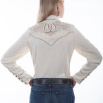 Load image into Gallery viewer, Horseshoe Embroidered Western Shirt