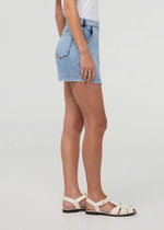 Load image into Gallery viewer, Performance Denim Lite Wrap Skort