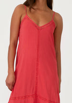 Load image into Gallery viewer, High-Low Lace Maxi Dress