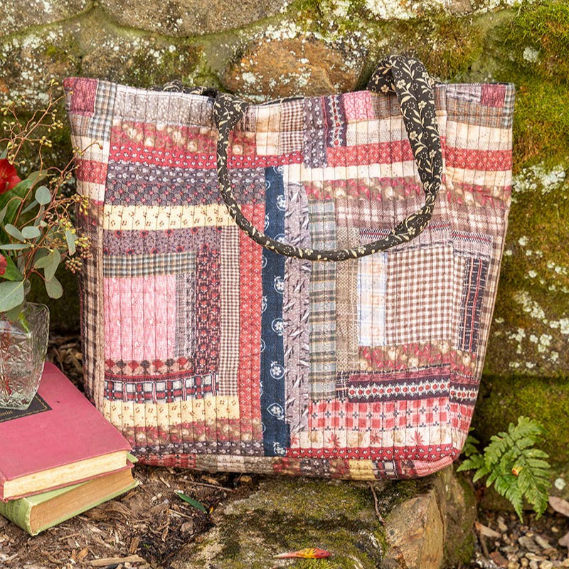 Harvest Harmony Patchwork Tote - Multi