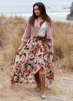 Load image into Gallery viewer, Devina Cream Skirt