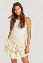 Load image into Gallery viewer, Provence Ruffle Skirt