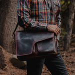 Load image into Gallery viewer, Buffalo Leather Messenger