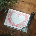 Load image into Gallery viewer, Valentine Heart Frame Card