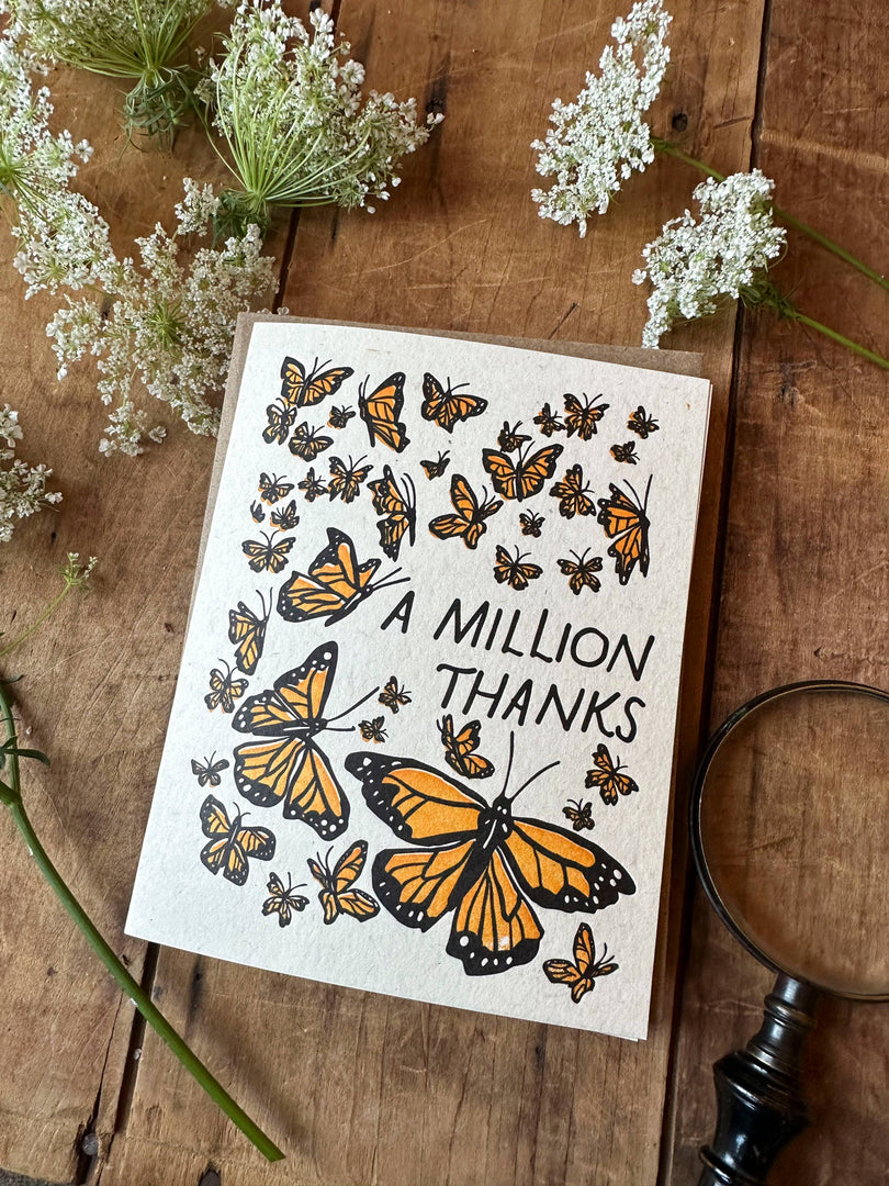 A Million Thanks Butterfly