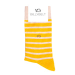 Load image into Gallery viewer, Wide Stripes Combed Cotton Socks