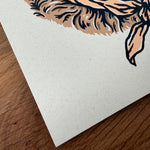 Load image into Gallery viewer, Golden Retriever Cowdog -Signed Silkscreen Print