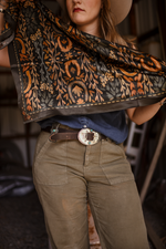 Load image into Gallery viewer, Western Harvest 100% Mulberry Silk Wild Rag