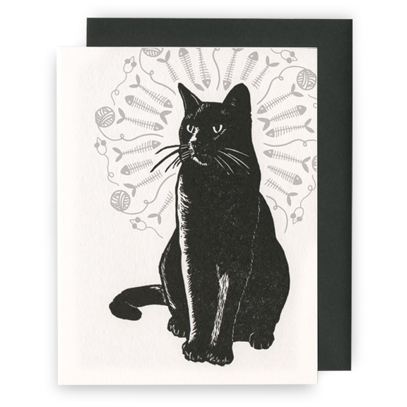 Black Cat Card
