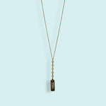 Load image into Gallery viewer, Black Anchor Chain Harmonica Necklace