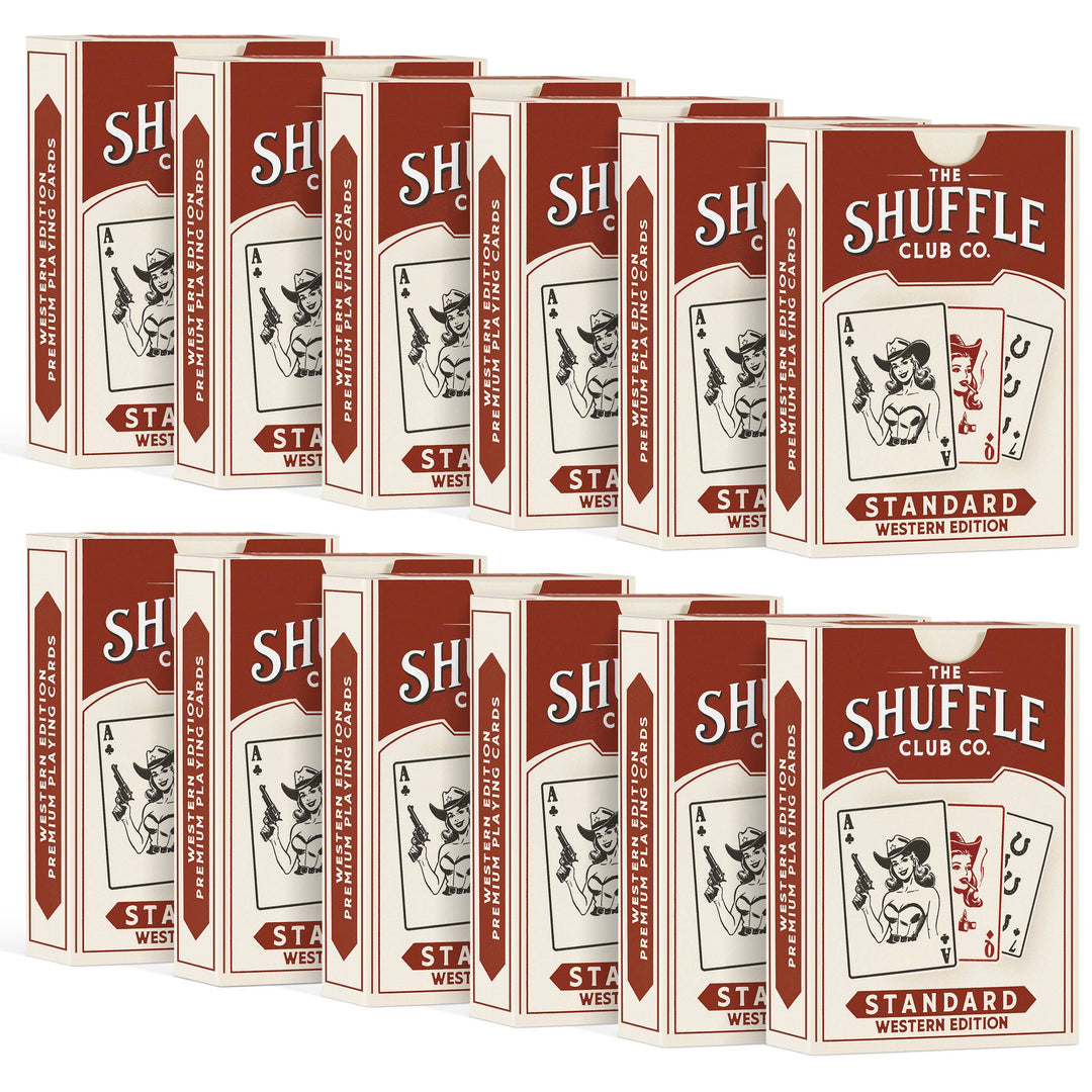 Vintage Western Playing Cards