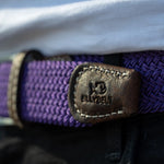 Load image into Gallery viewer, Astral Purple Elastic Woven Belt