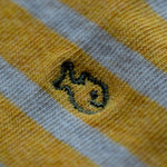 Load image into Gallery viewer, Wide Stripes Combed Cotton Socks