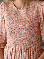 Load image into Gallery viewer, Adelina Smocked Dress