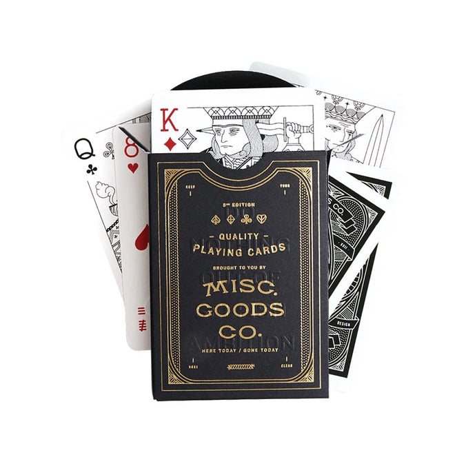 Premium Playing Cards w/ Leather Case