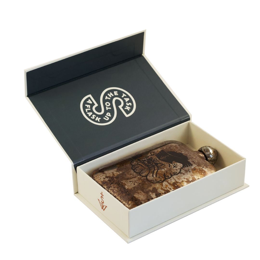 Til Death Whiskey Flask