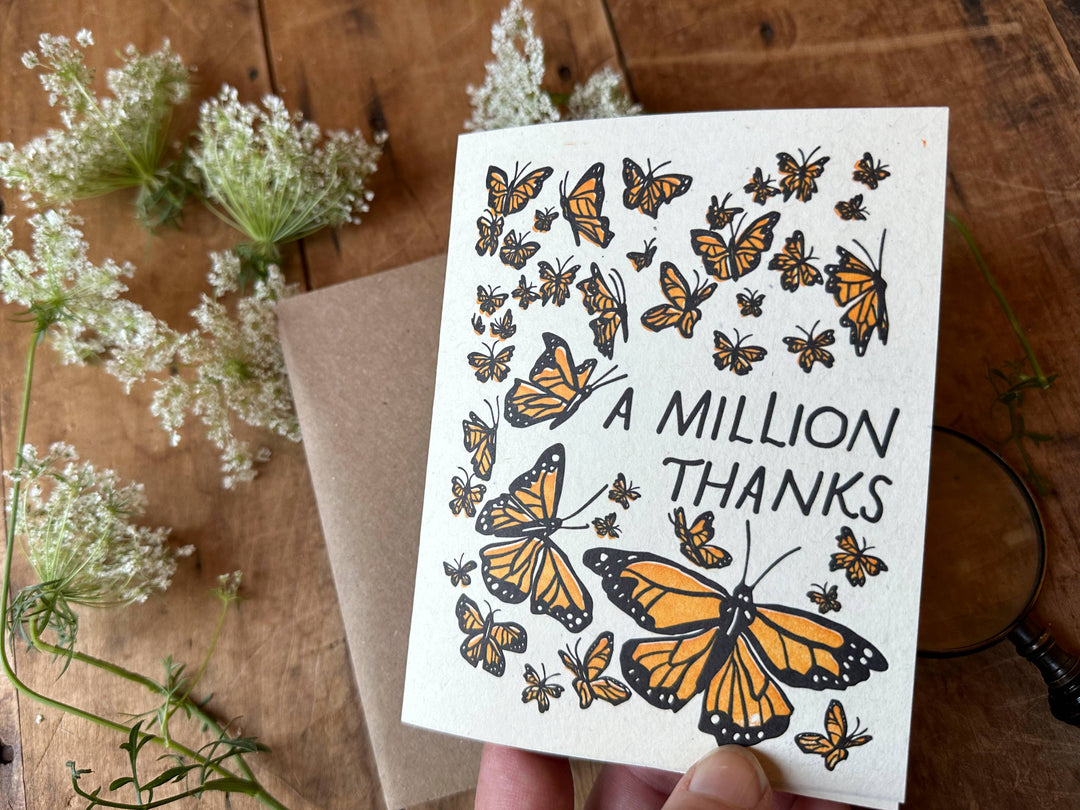 A Million Thanks Butterfly