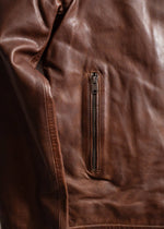 Load image into Gallery viewer, Gambler Cow Leather Jacket