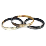 Load image into Gallery viewer, Thin Cow Horn Bangle