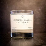 Load image into Gallery viewer, Leather & Vanilla Candle