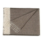 Load image into Gallery viewer, Herringbone Alpaca Throw - Bark