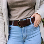 Load image into Gallery viewer, Pip Full Grain Leather with Vintage Buckle
