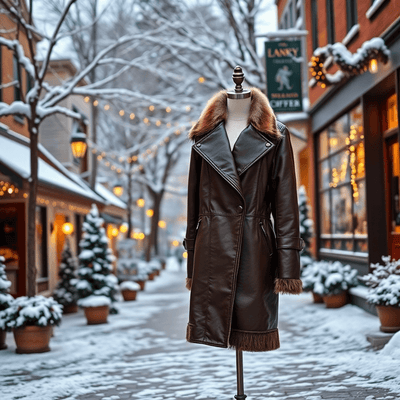 Winter Chic: Mastering Leather and Fur in Nevada City