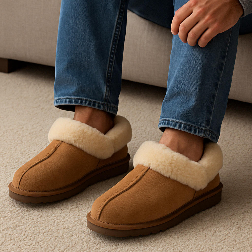 Why Men Love These Top-Rated Sheepskin Slippers