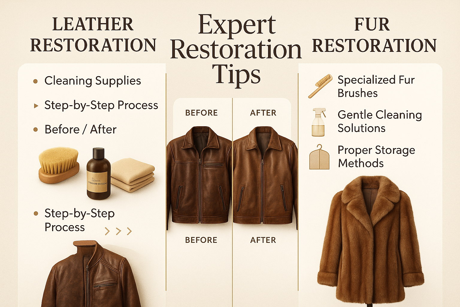 How to Restore Leather and Fur Products After Damage: Expert Tips
