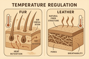 The Science Behind Warmth: How Leather and Fur Naturally Regulate Temperature