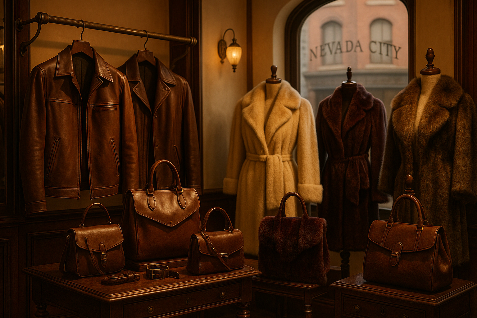 Timeless Elegance: How Leather and Fur Define Nevada City’s Vintage Appeal