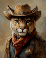 Load image into Gallery viewer, Cougar Cowboy
