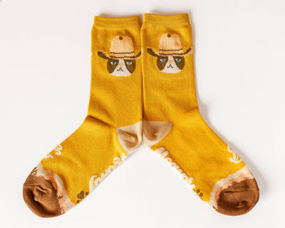 Meowdy Partner Western Socks