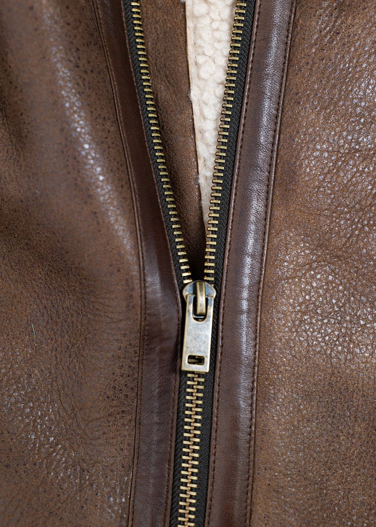 Irvin Lambskin Leather Jacket