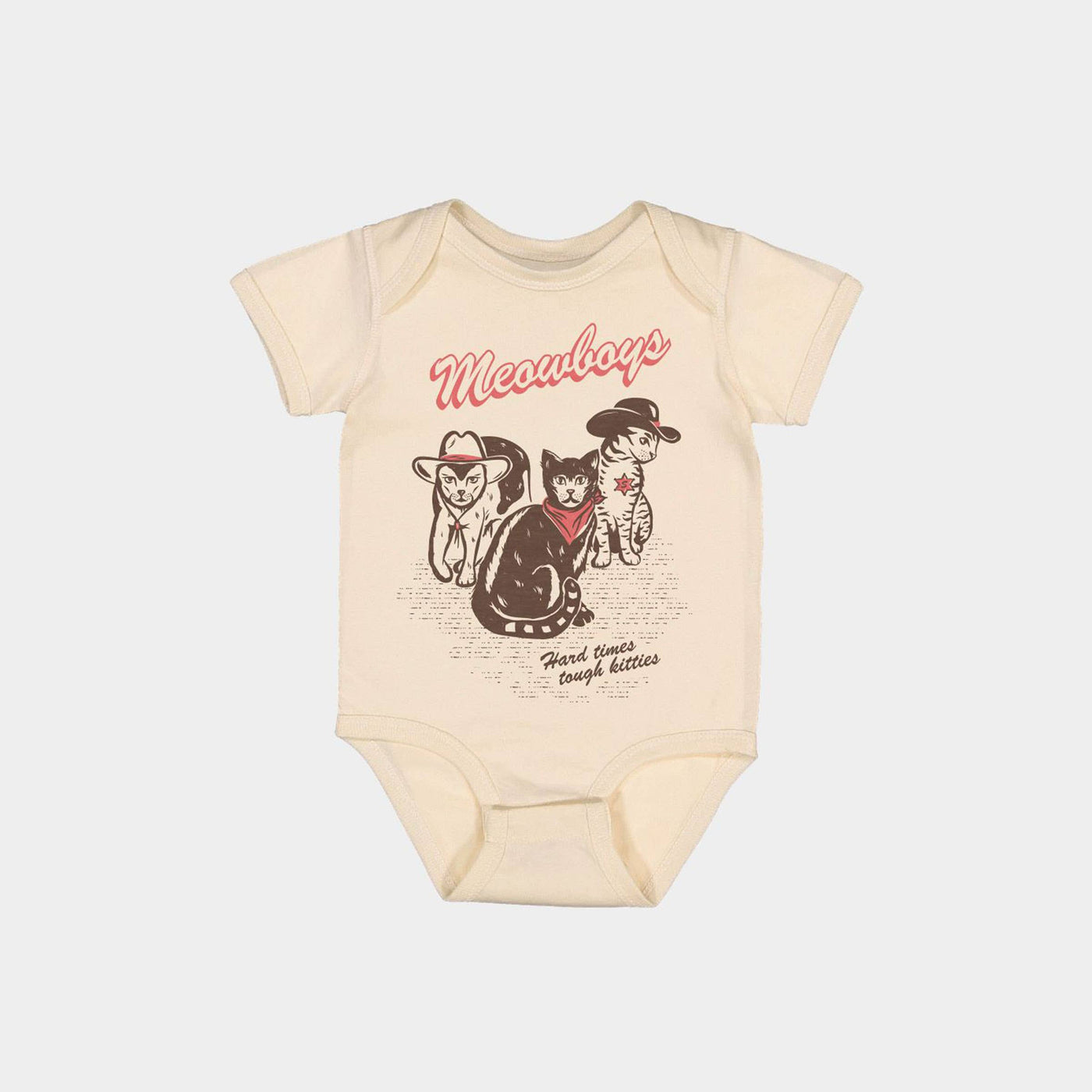 Meowboys Western Infant Onesie