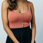 Load image into Gallery viewer, Long Y-drop Shell Handled Knife Necklace