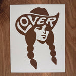 Load image into Gallery viewer, Lover Cowgirl - Signed Silkscreen Print