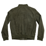 Load image into Gallery viewer, Goat Suede Bomber Jacket
