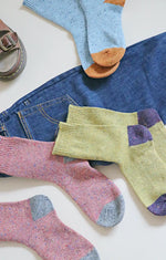 Load image into Gallery viewer, Confetti Wool Crew - Blue
