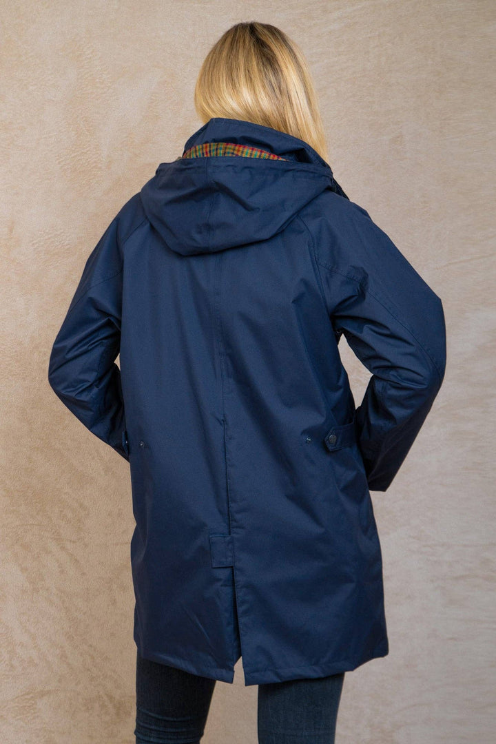 Oxford Waterproof Coat Navy