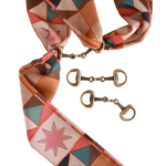 Load image into Gallery viewer, Snaffle Bit Scarf Slide in “Antique Bronze”