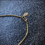 Load image into Gallery viewer, Snake Glass Chevron Necklace - Deer Run, Boho Beaded Neck
