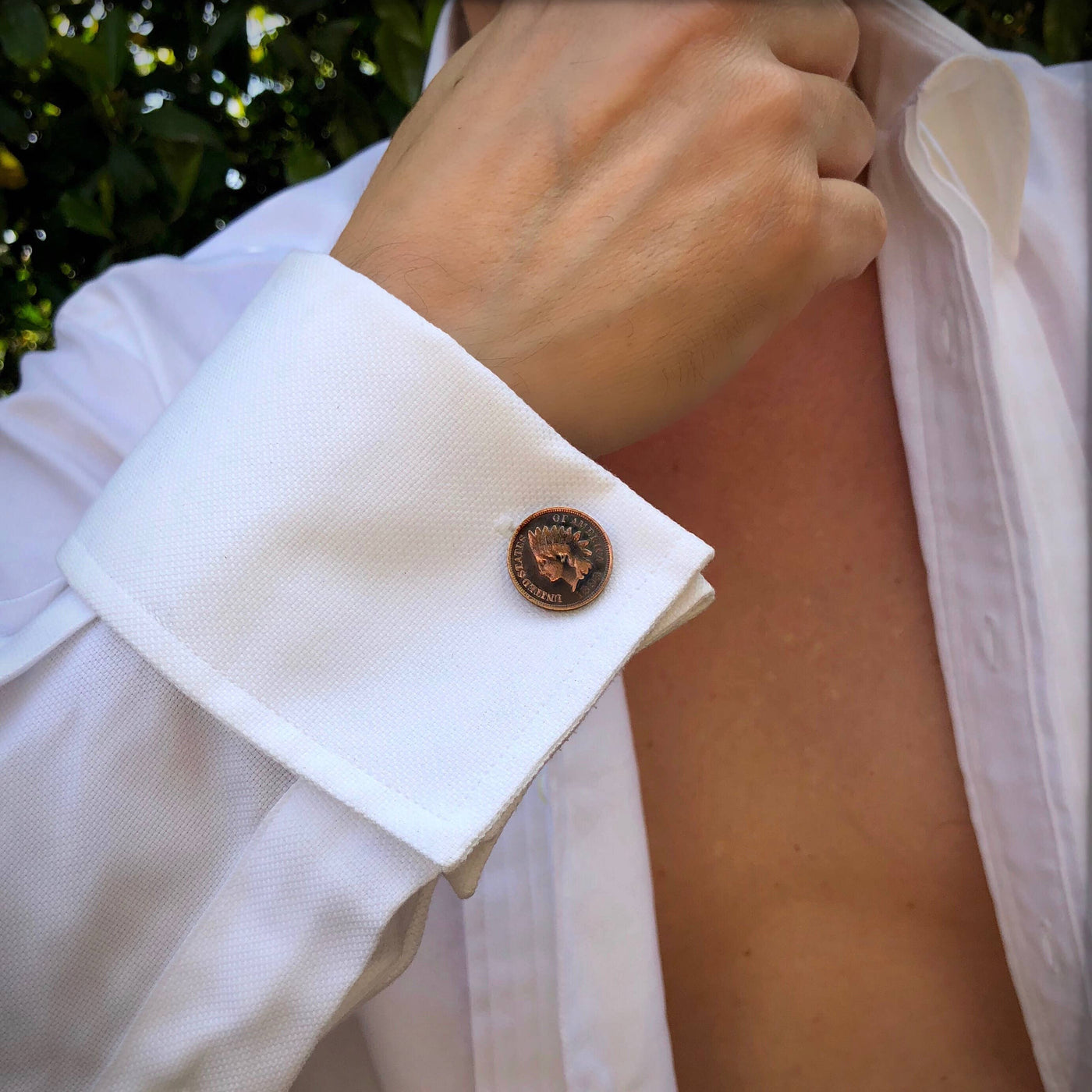 Indian Head Cent Cuff Links