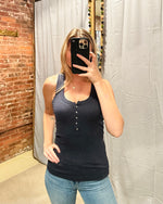 Load image into Gallery viewer, Hollywood Henley Midnight
