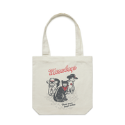 Meowboys Western Tote Bag
