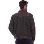 Load image into Gallery viewer, Tweed and Leather Jacket
