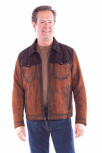 Load image into Gallery viewer, Burnished Suede Jacket
