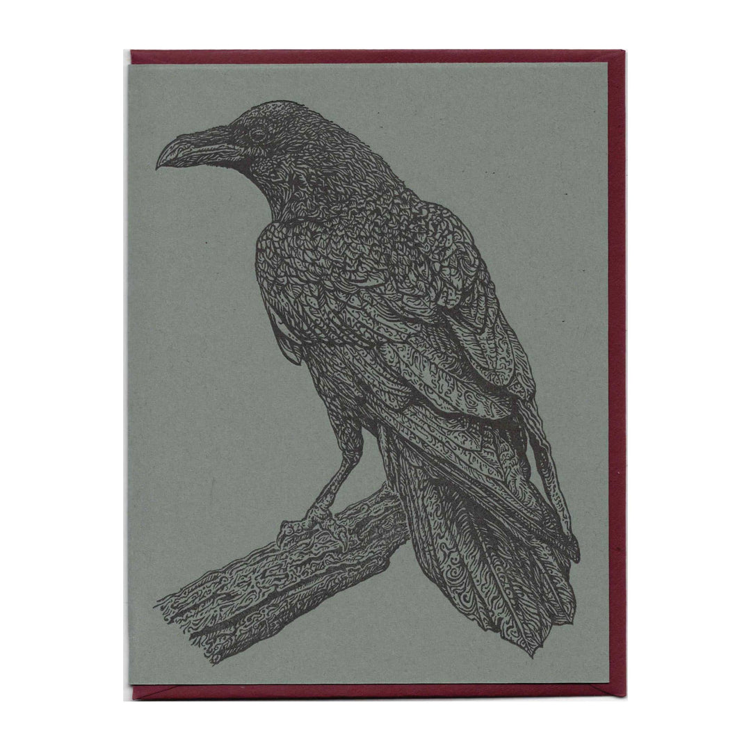 Common Raven Card